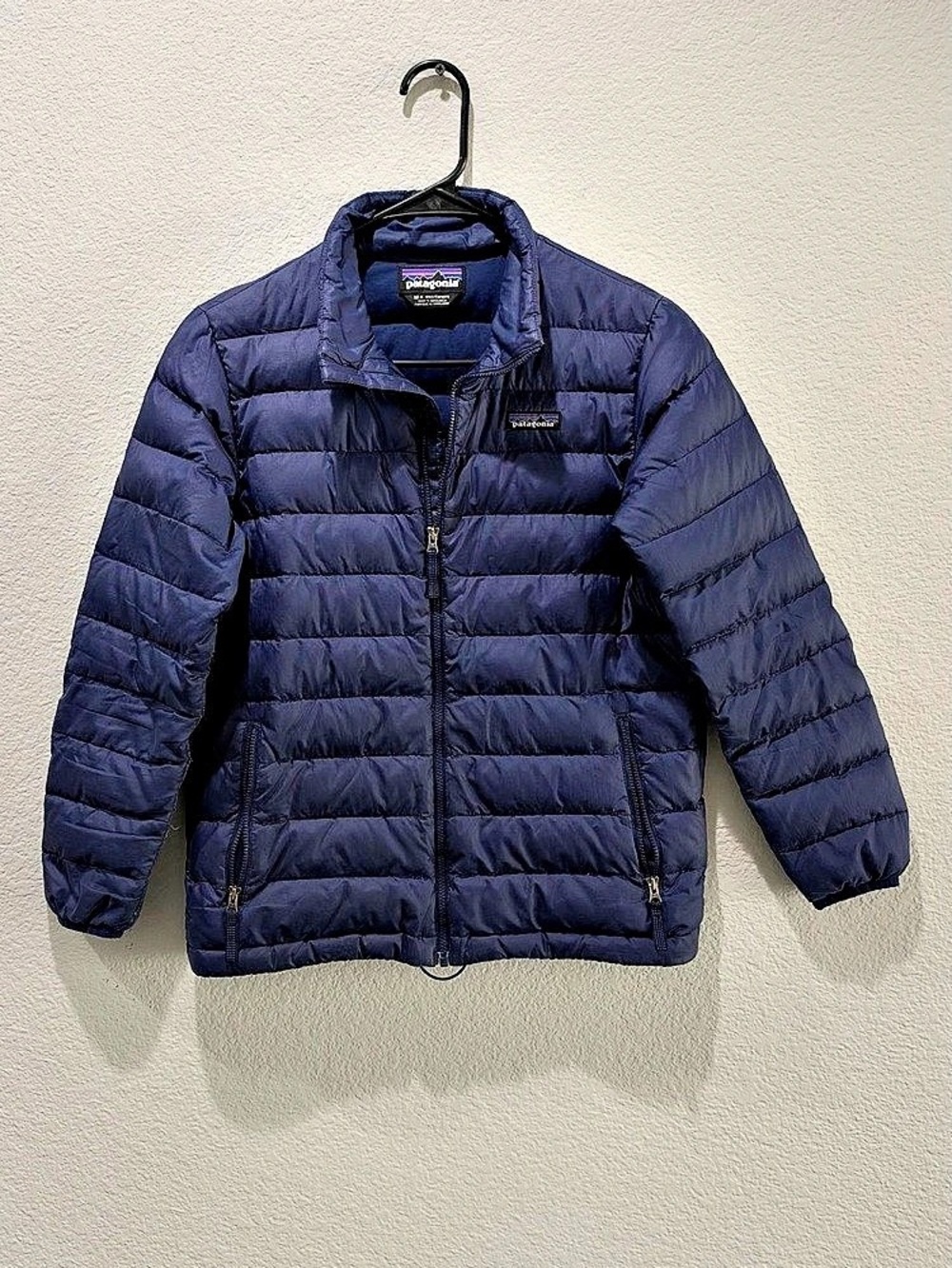 Patagonia Kids' Down Sweater Puffer Jacket Blue Medium (10)